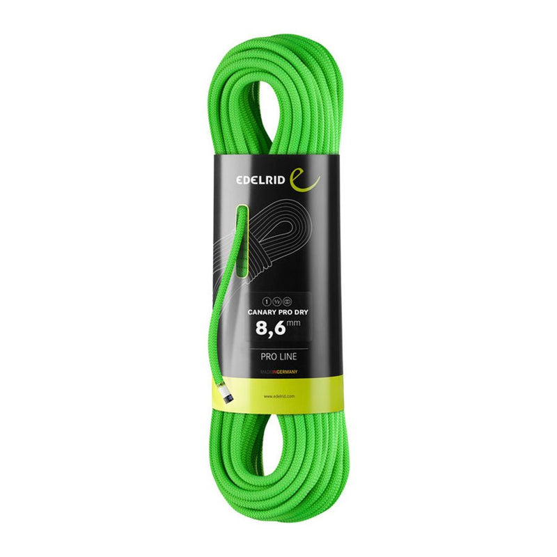 Edelrid Canary Pro Dry 8.6mm Dynamic Climbing Rope - 60m