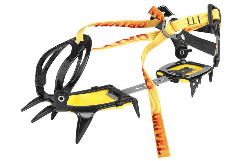 Grivel G10 New Classic with Antibott and Flexi Bar Mountaineering Crampon