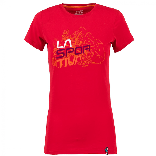 La Sportiva Cubic Womens T-Shirt - Garnet