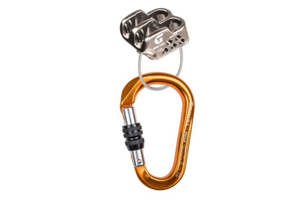 Grivel Master Belayer with K6N Climbing Belay Device and Carabiner Kit