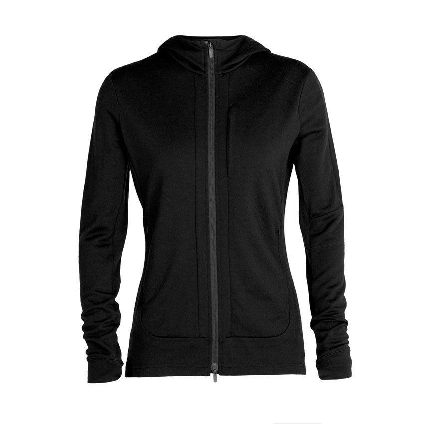 Icebreaker Quantum III Long Sleeve Zip Hooded Womens Jacket