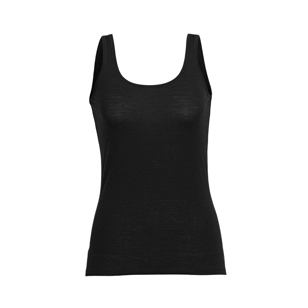 Icebreaker Siren Tank Womens Singlet Top 1 Colour Black