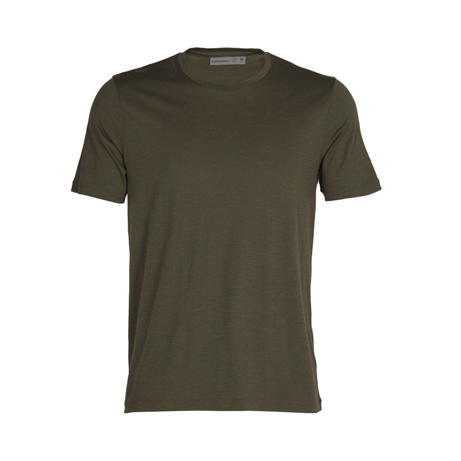 Icebreaker Tech Lite Ii Short Sleeve Mens T Shirt Colour Loden
