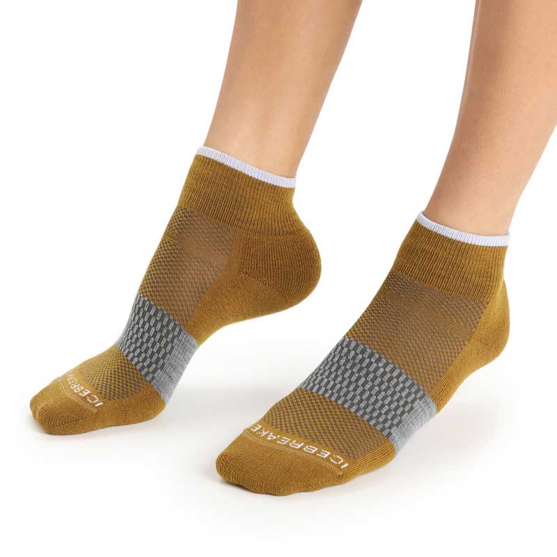 Icebreaker Multisport Light Mini Womens Socks 2 Colour Clove Snow