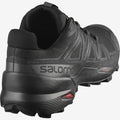 Salomon Speedcross 5 Mens Trail Running Shoe - Black/Black/Matte Phantom