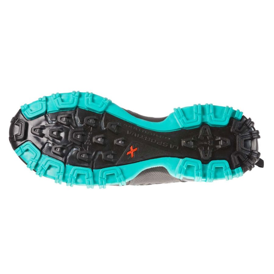 La Sportiva Bushido II Womens Trail Running Shoe - Slate/Aqua