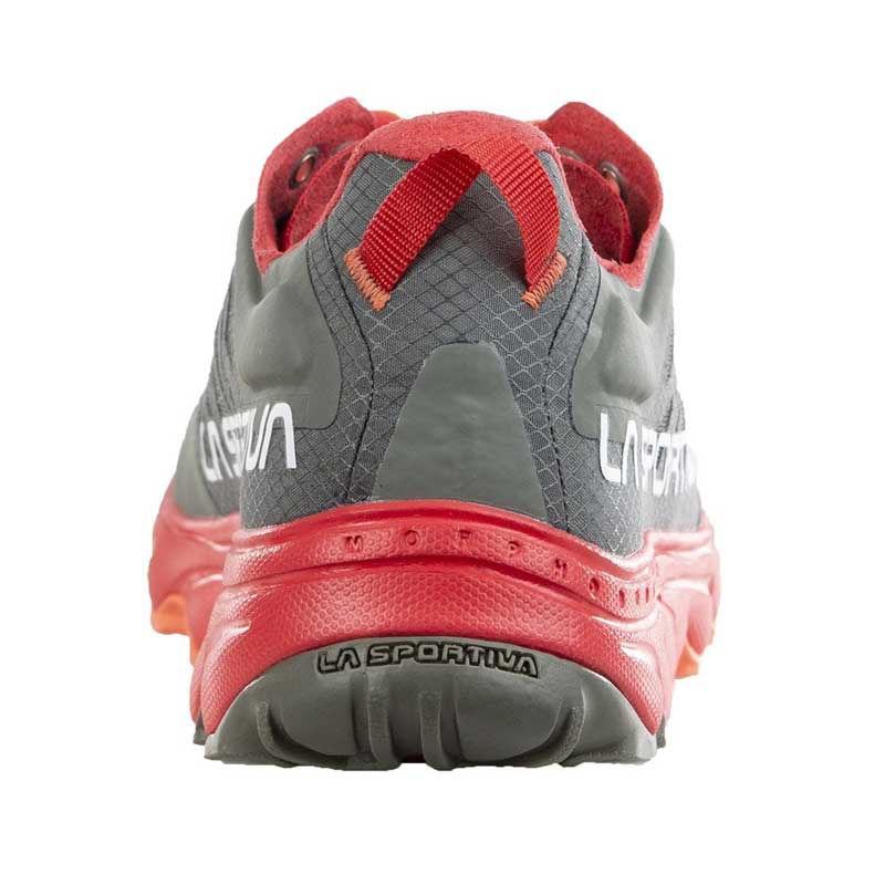 La Sportiva Helios III Womens Trail Running Shoe - Clay/Hibiscus