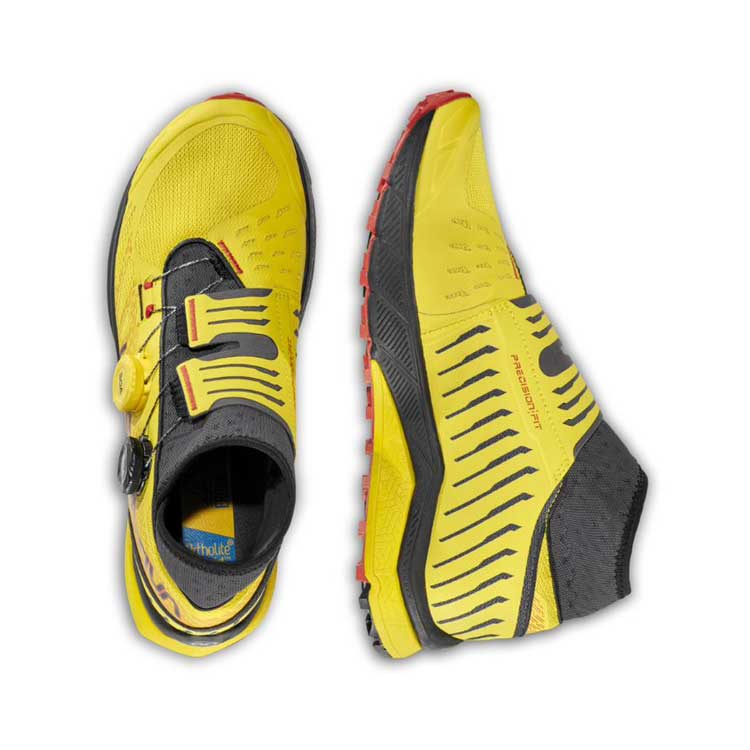 La Sportiva Jackal II Boa Mens Trail Running Shoe - Yellow/Black