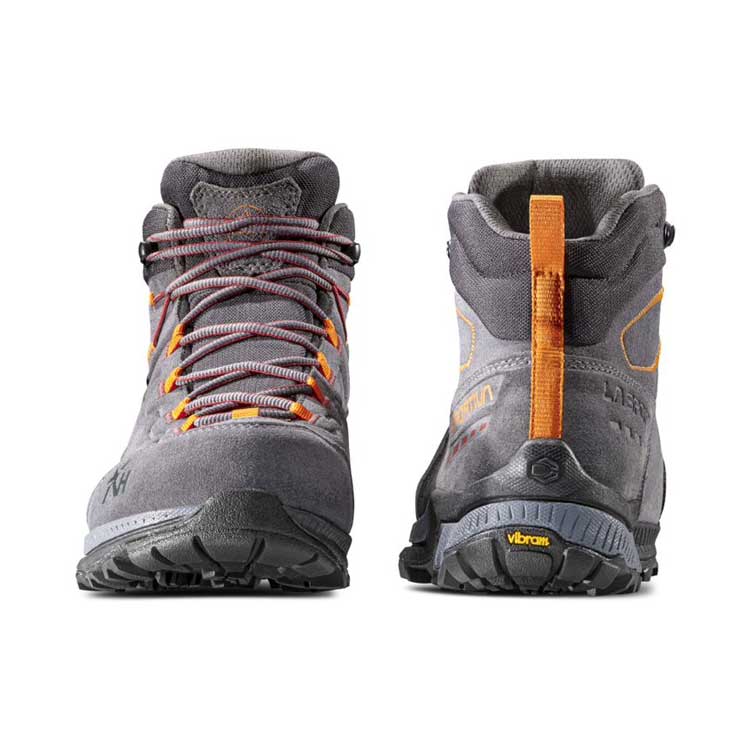 La Sportiva TX Hike Mid Leather GTX Mens Hiking Boot - Carbon/Hawaiian Sun