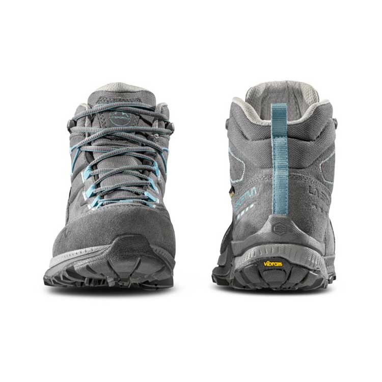 La Sportiva TX Hike Mid Leather GTX Womens Hiking Boot - Carbon/Lagoon