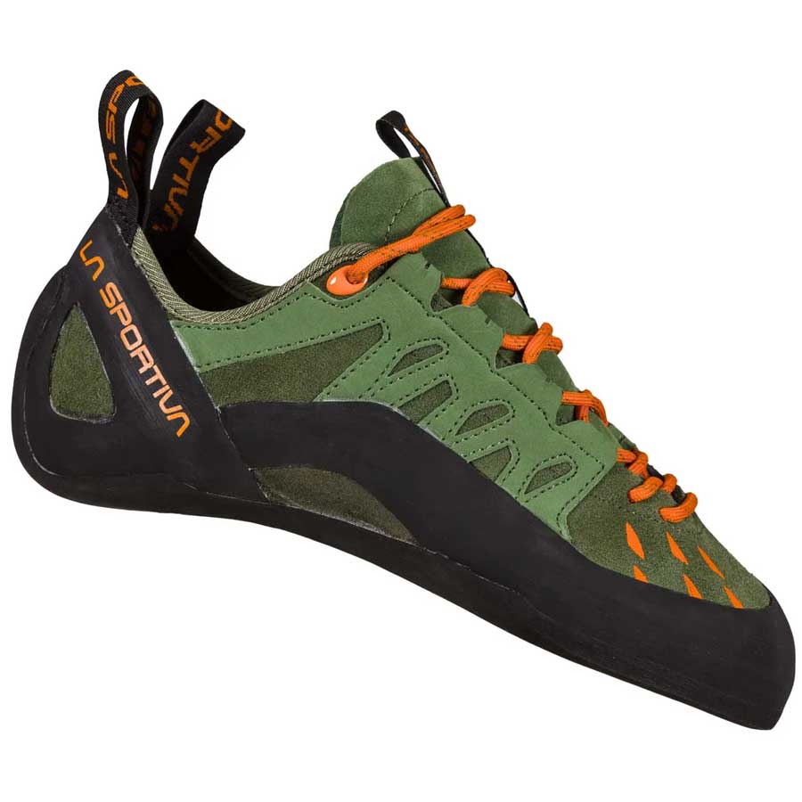 La Sportiva Tarantulace Mens Climbing Shoe - Olive/Tiger