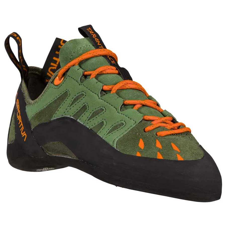 La Sportiva Tarantulace Mens Climbing Shoe - Olive/Tiger