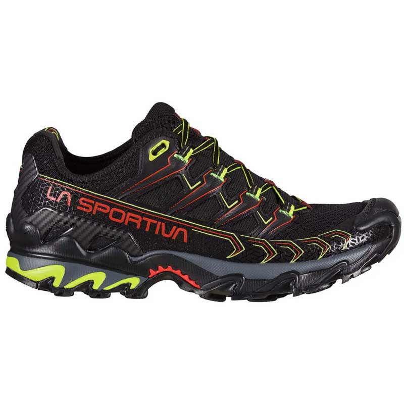 La Sportiva Ultra Raptor II Mens Trail Running Shoe - Black/Neon