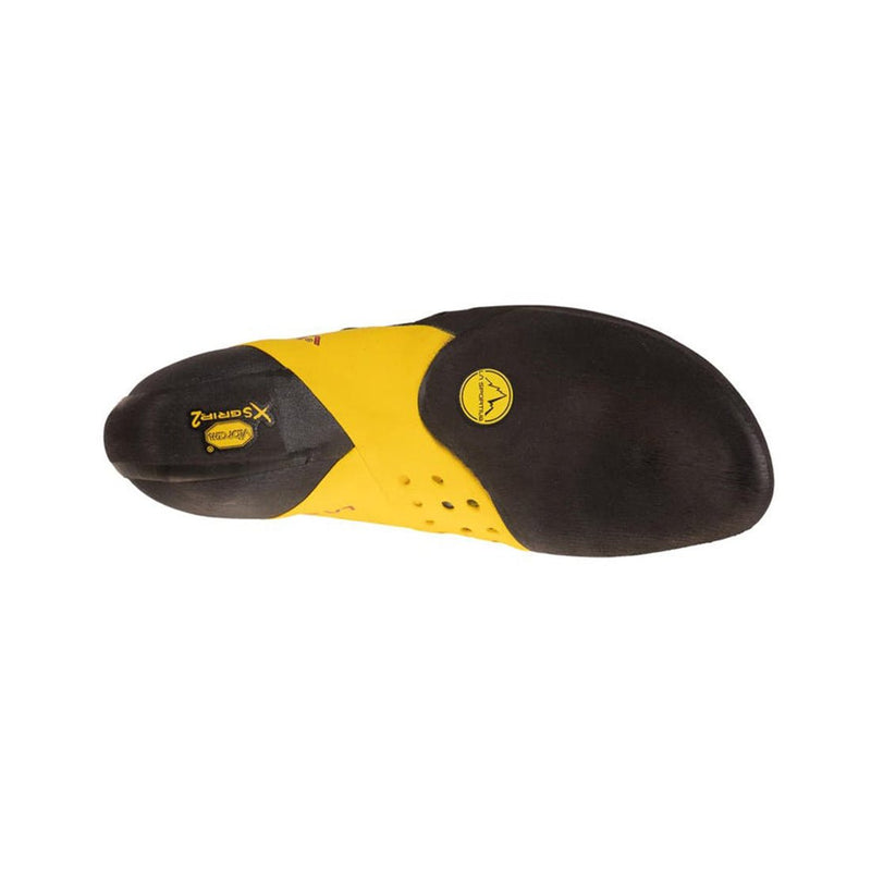 La Sportiva Solution Comp Mens Climbing Shoe - Black/Yellow
