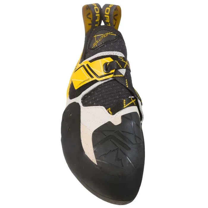 La Sportiva Solution Mens Climbing Shoe - White/Yellow
