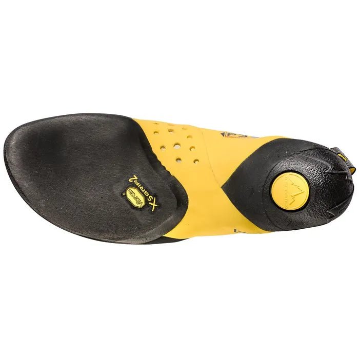 La Sportiva Solution Mens Climbing Shoe - White/Yellow