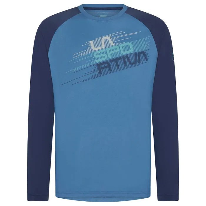 La Sportiva Stripe Evo Long Sleeve Mens Top Colour Atlantic Night Blue