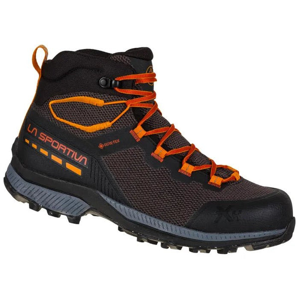 La Sportiva TX Hike Mid GTX Mens Hiking Shoe - Carbon/Saffron