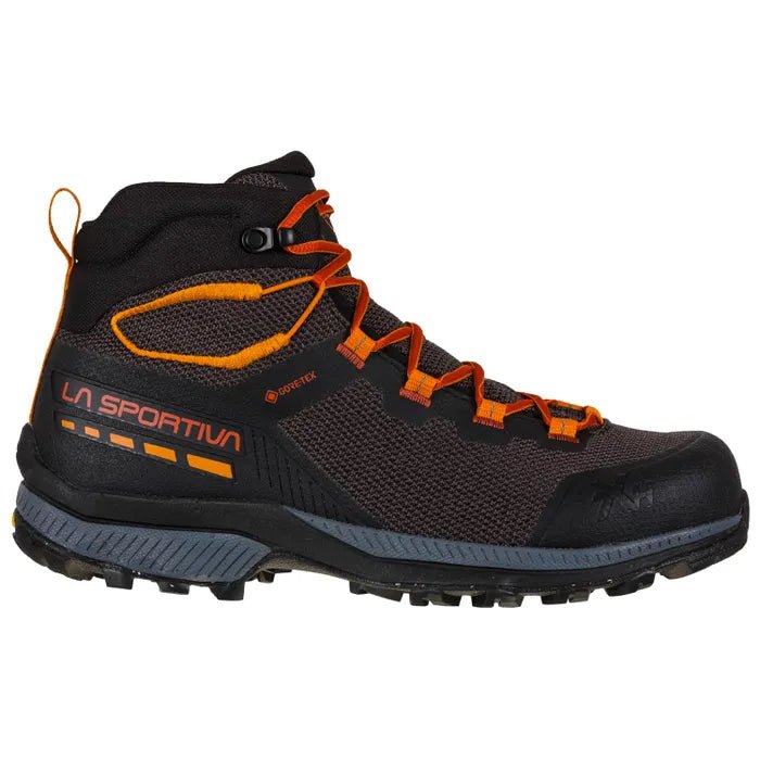 La Sportiva TX Hike Mid GTX Mens Hiking Shoe Carbon Saffron