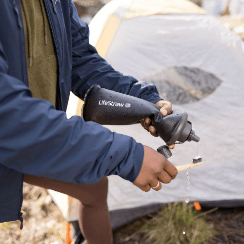 LifeStraw Peak Squeeze Bottle with Filter- 1L