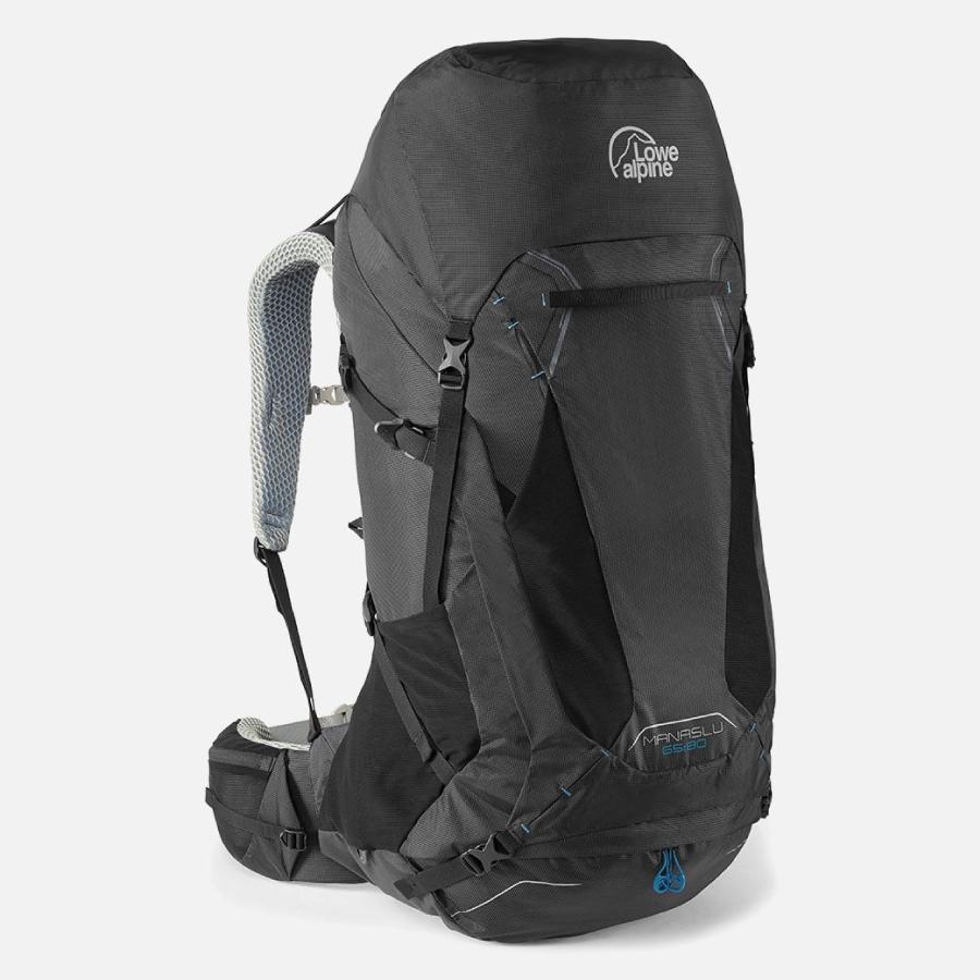 Lowe Alpine Manaslu 65 80 Litre Mens Hiking Pack Colour Black