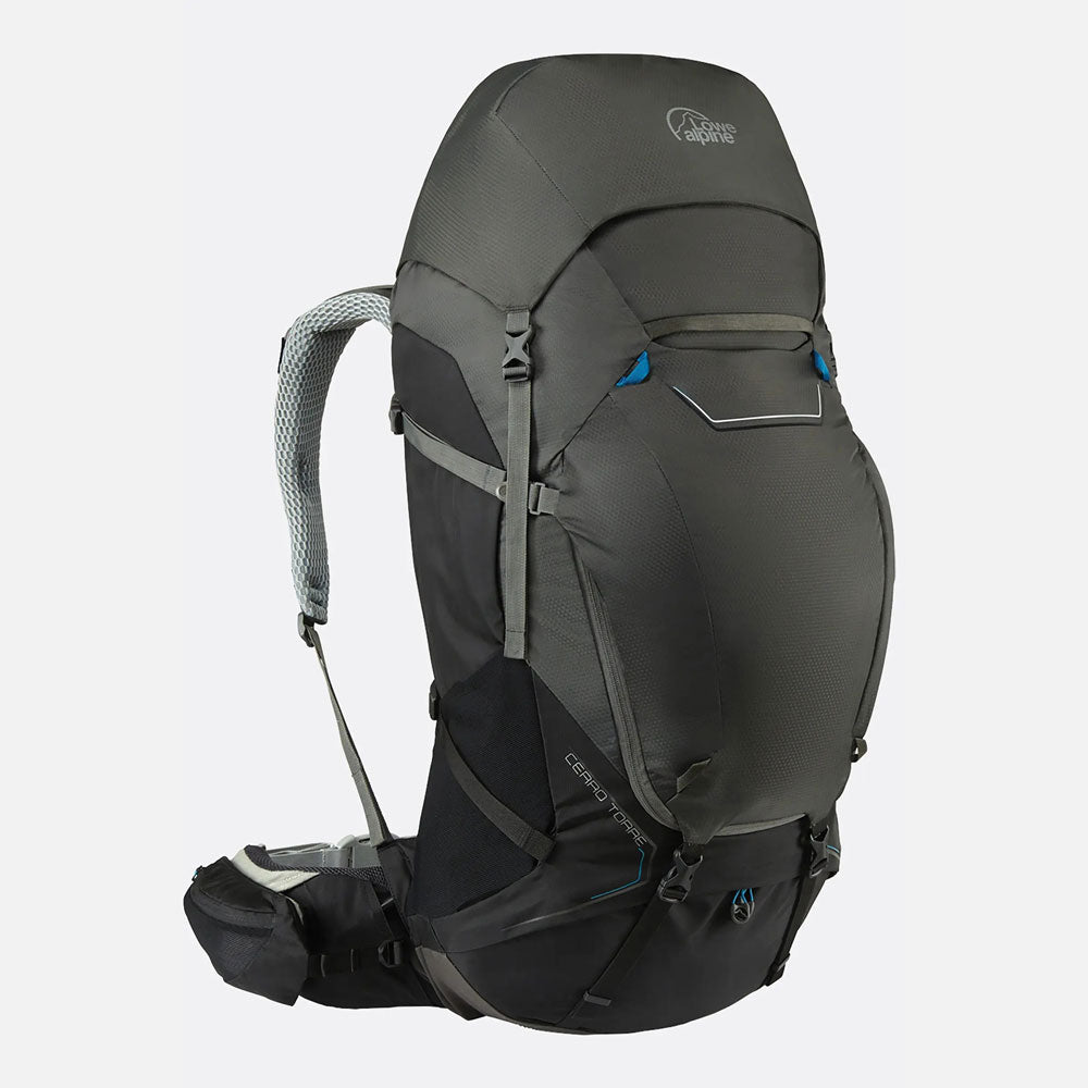 Lowe Alpine Cerro Torre 100 120 Hiking Pack Colour Black Greyhound