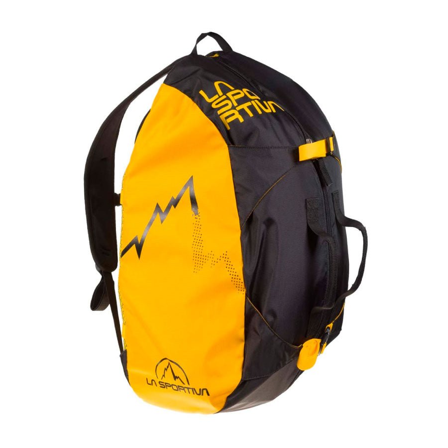 La Sportiva Medium Rope Bag - Black/Yellow