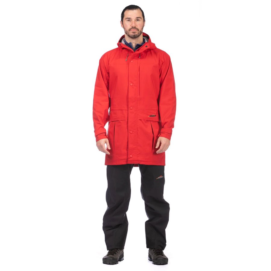 Mont Austral Mens Rain Jacket Colour Lava Red