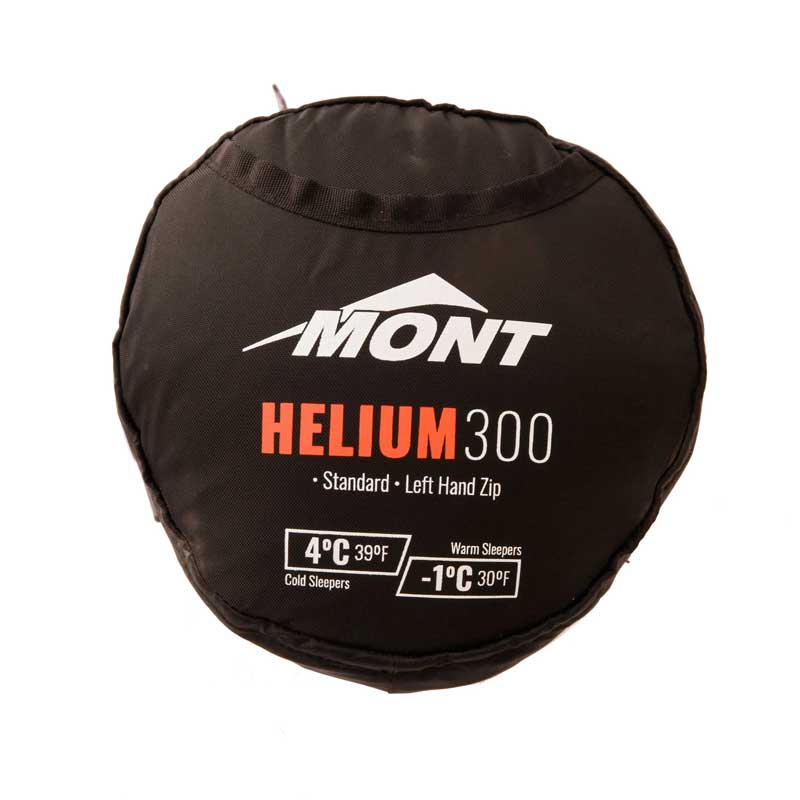 Mont Helium 300 Down Sleeping Bag - Vertical Baffles