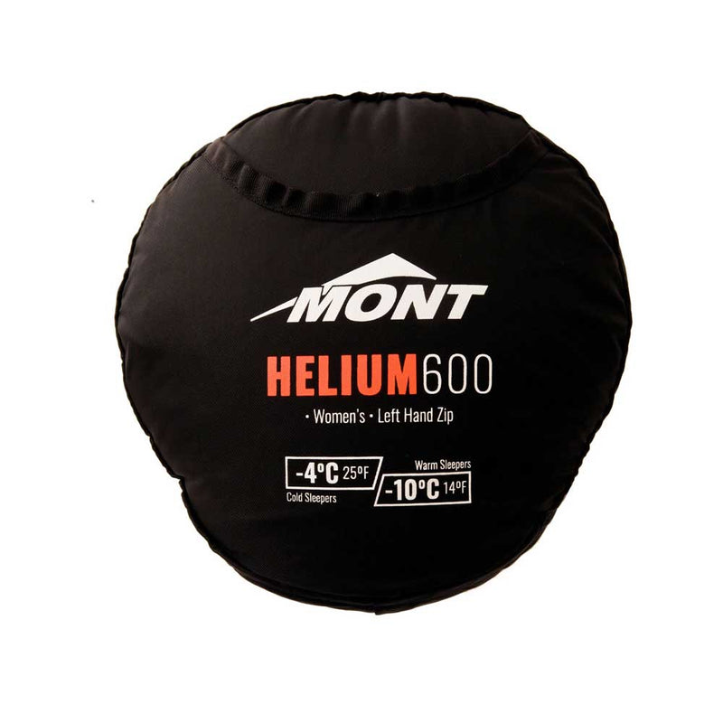 Mont Helium 600 Down Sleeping Bag - Vertical Baffles