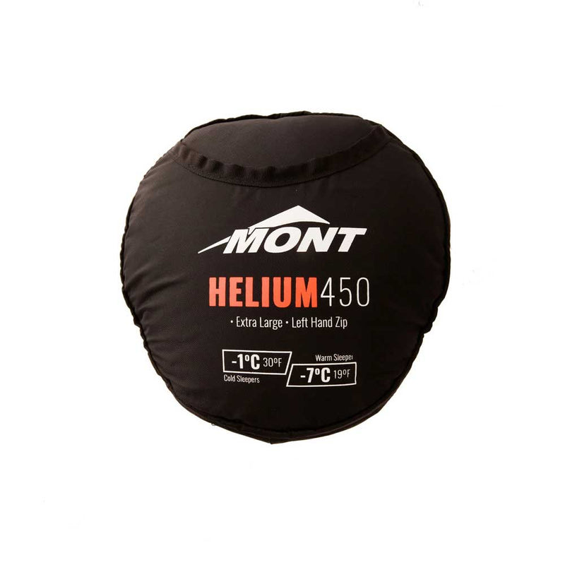 Mont Helium 450 Down Sleeping Bag - Vertical Baffles