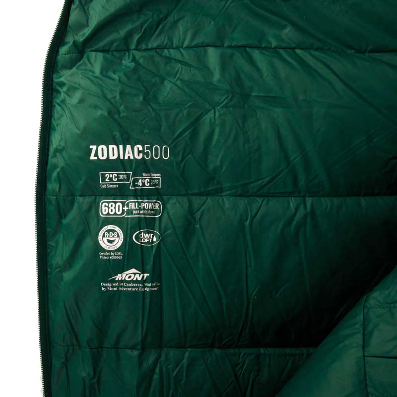 Mont Zodiac 500 Down Sleeping Bag