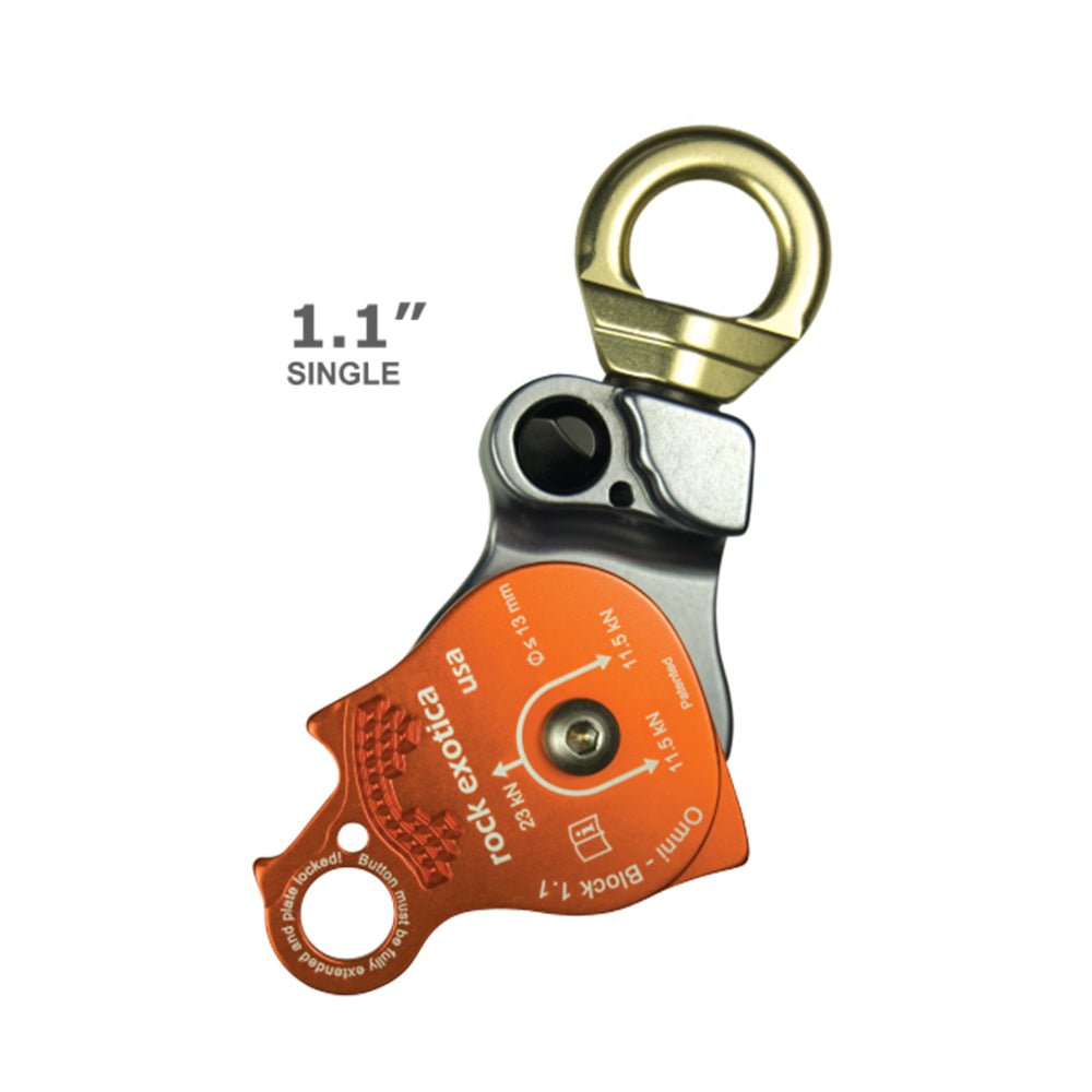 Rock Exotica Omni Block 1.1 Single Rope Pulley