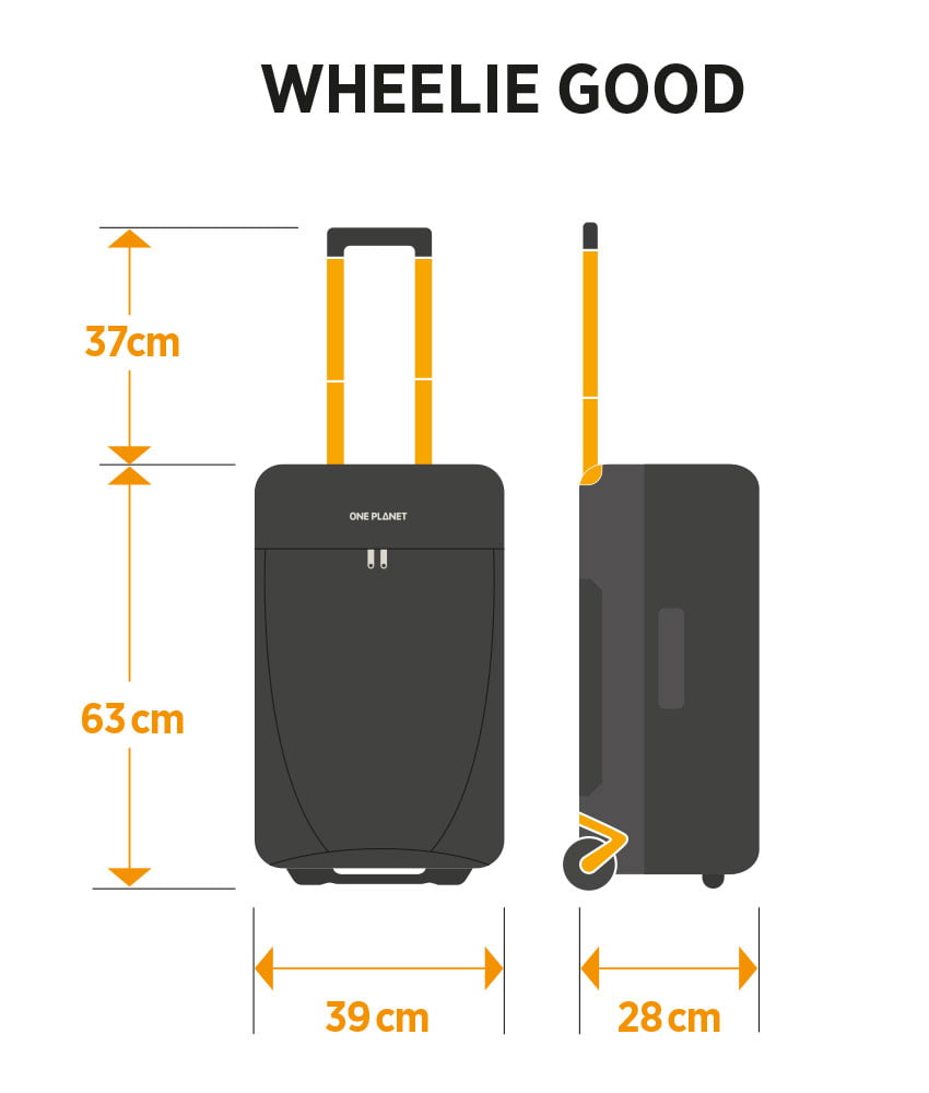 One Planet Wheelie Good 75 Litre Travel Pack