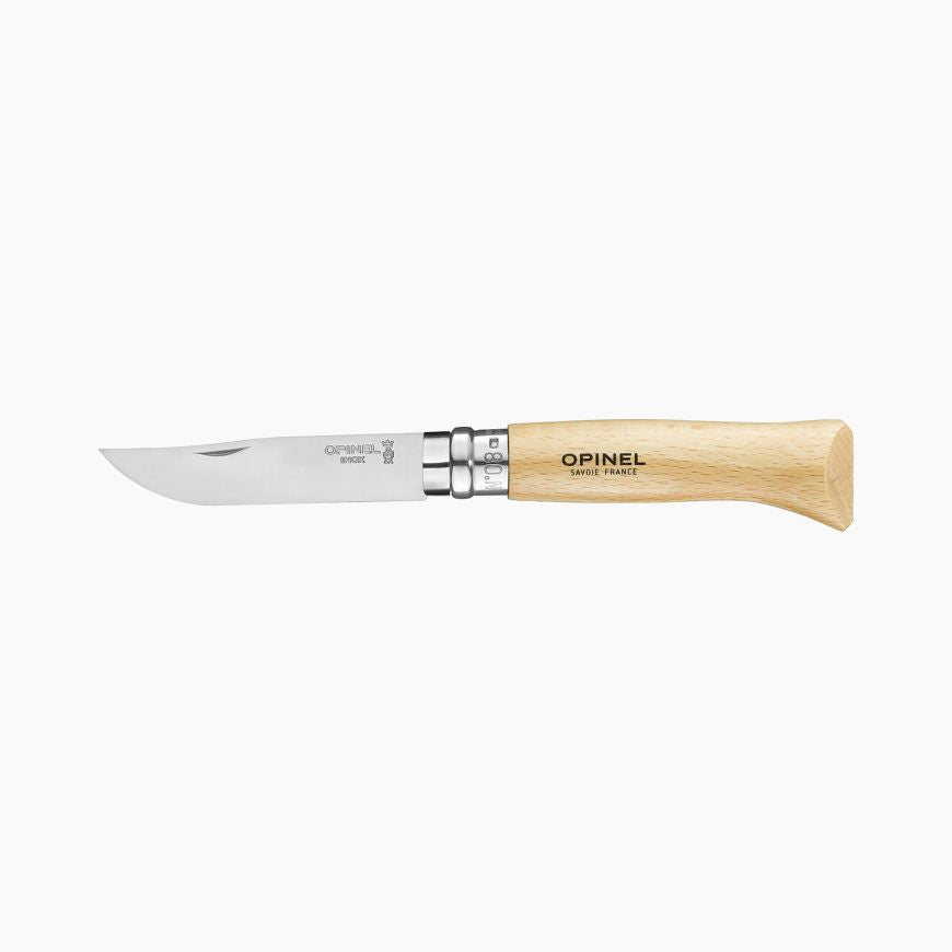 Opinel Traditional No. 8 Stainless Steel Knife