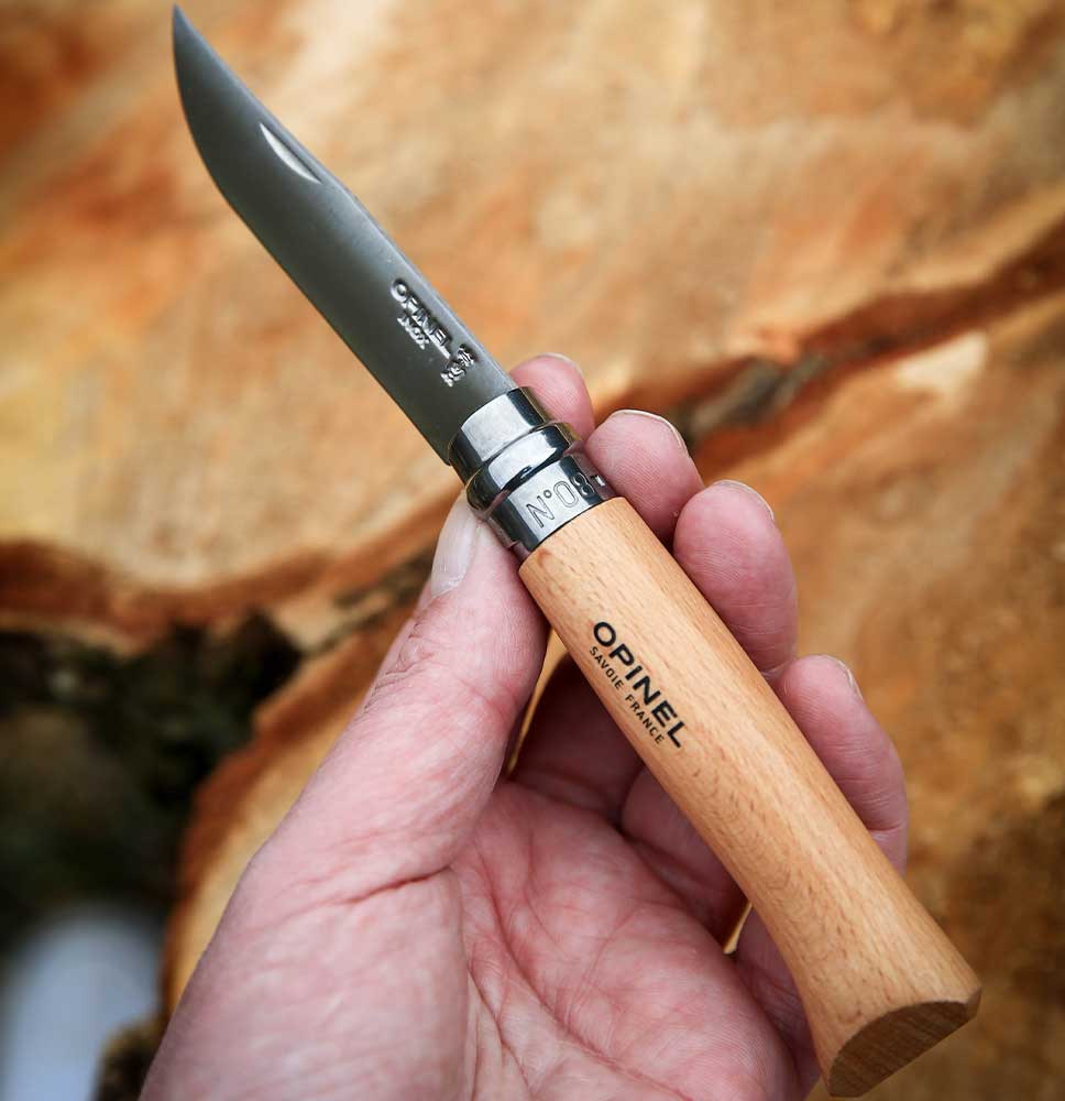 Opinel Traditional No. 8 Stainless Steel Knife