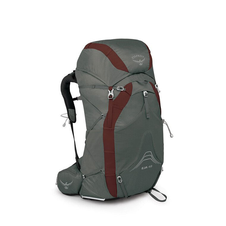 Osprey Eja 48 Litre Womens Hiking Backpack Deep Teal Colour Cloud Grey