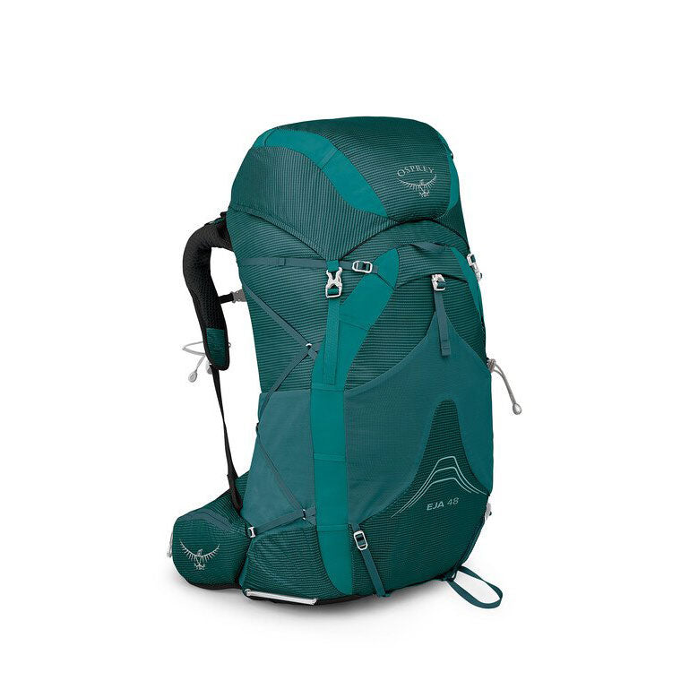 Osprey Eja 48 Litre Womens Hiking Backpack Deep Teal Colour Deep Teal