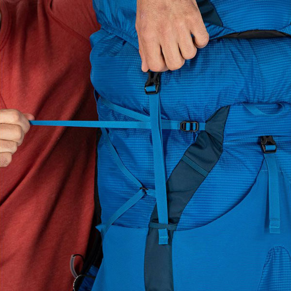 Osprey Exos 48 Litre Mens Hiking Backpack - Blue Ribbon