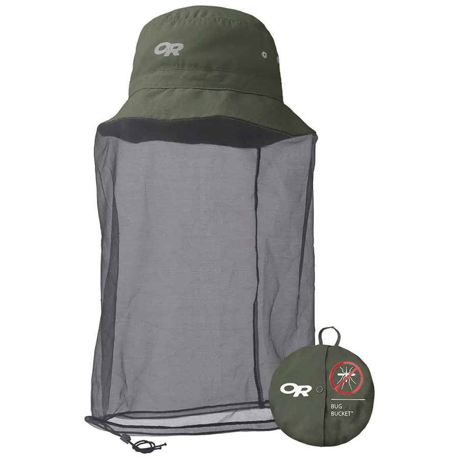 Outdoor Research Bug Protection Bucket Hat Headwear - Fatigue