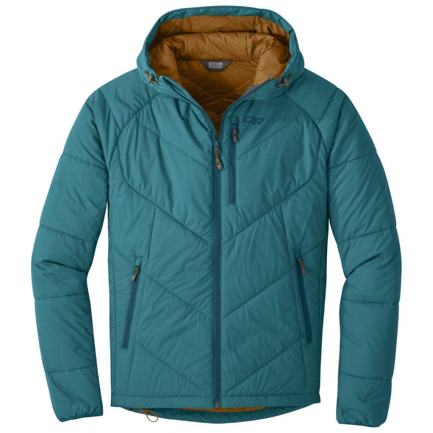 Outdoor Research Refuge Mens Hooded Jacket Colour Washed Peacock