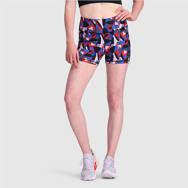 Outdoor Research Ad-Vantage Printed Womens Shorts - 4 Inseam