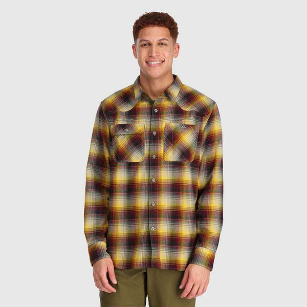 Outdoor Research Feedback Flannel Mens Long Sleeve Shirt