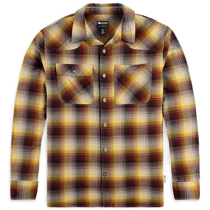 Outdoor Research Feedback Flannel Mens Long Sleeve Shirt