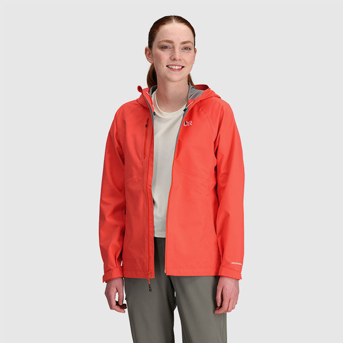 Outdoor Research MicroGravity AscentShell Womens Waterproof Hooded Jacket