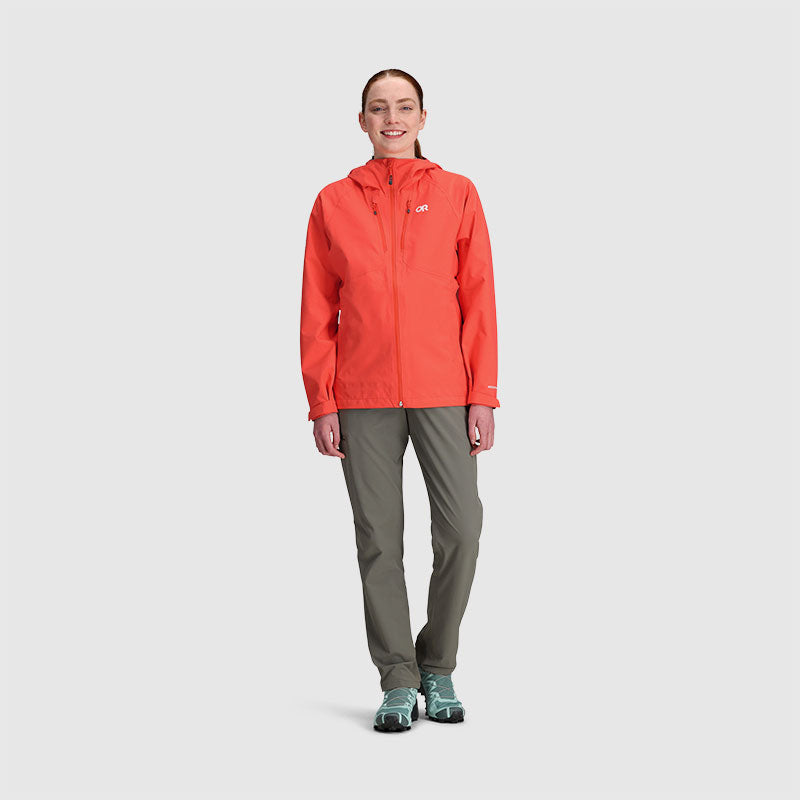 Outdoor Research MicroGravity AscentShell Womens Waterproof Hooded Jacket