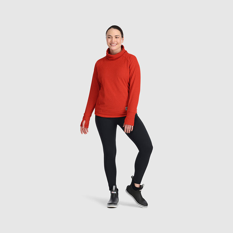 Outdoor Research Trail Mix Cowl Womens Fleece Pullover