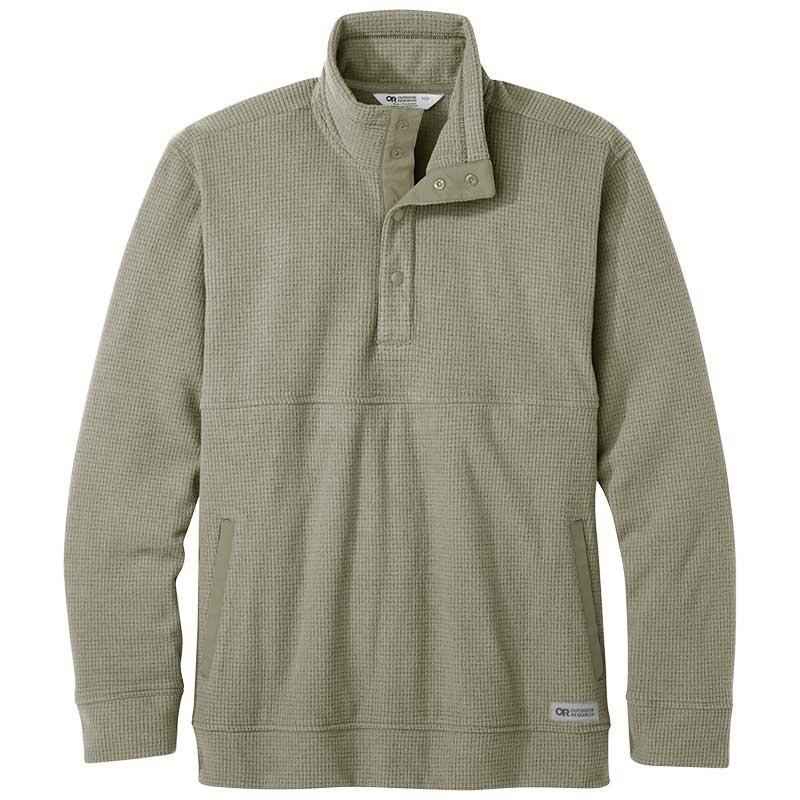 Outdoor Research Trail Mix Snap Pullover Ii Mens Top Colour Flint