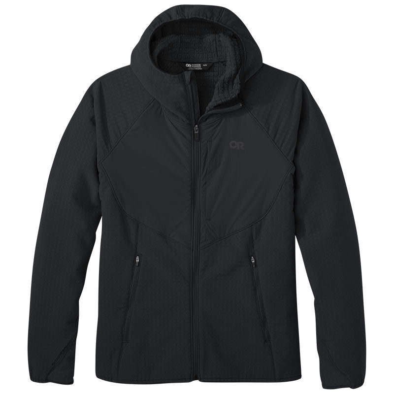 Outdoor Research Vigor Plus Womens Fleece Hooded Jacket Colour Black