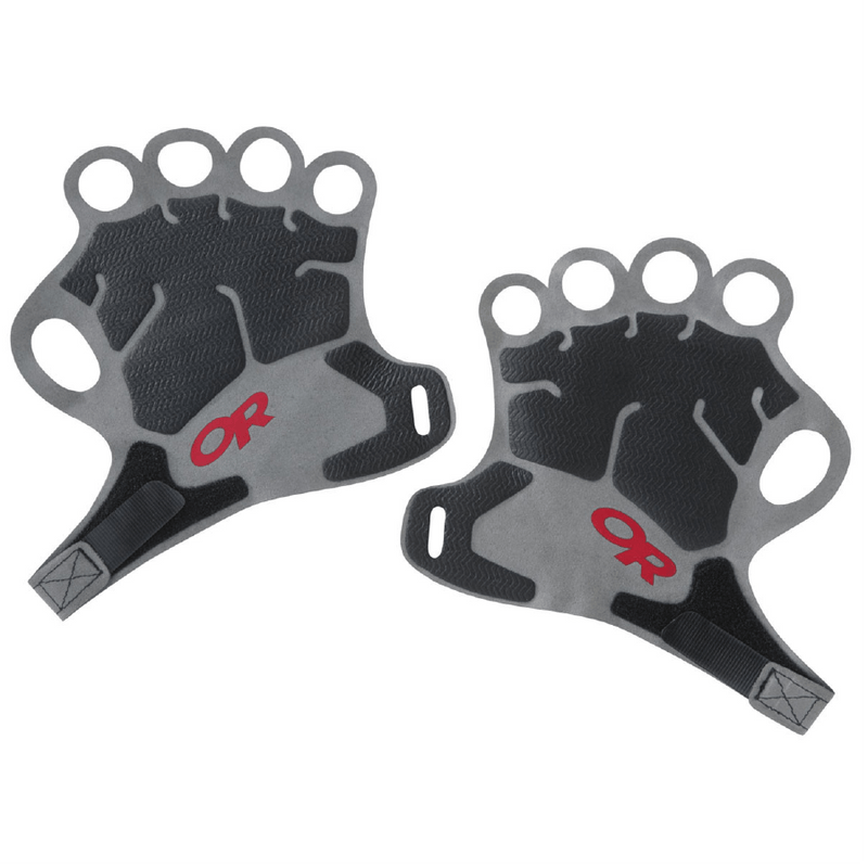 Outdoor Research Splitter Climbing Gloves - Pewter/Black